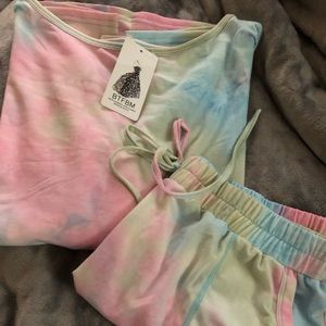 Tye Dye PJ Short Set (XL)